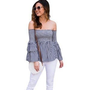 EUC Jack by BB Dakota “Smock & Roll” Top (U)